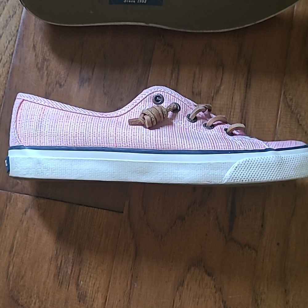 women's size 6 pink sperry topsliders - Picture 2 of 3